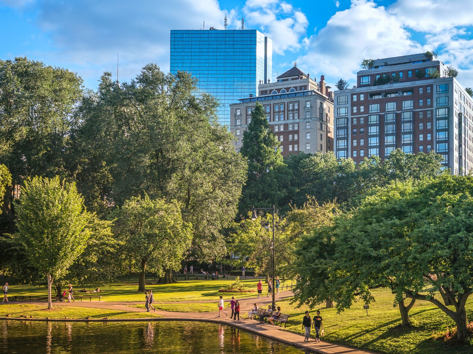 Boston public city park